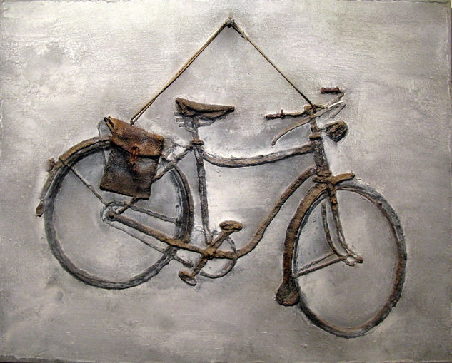 Retired - Bike Series Óleo Lienzo Paisaje