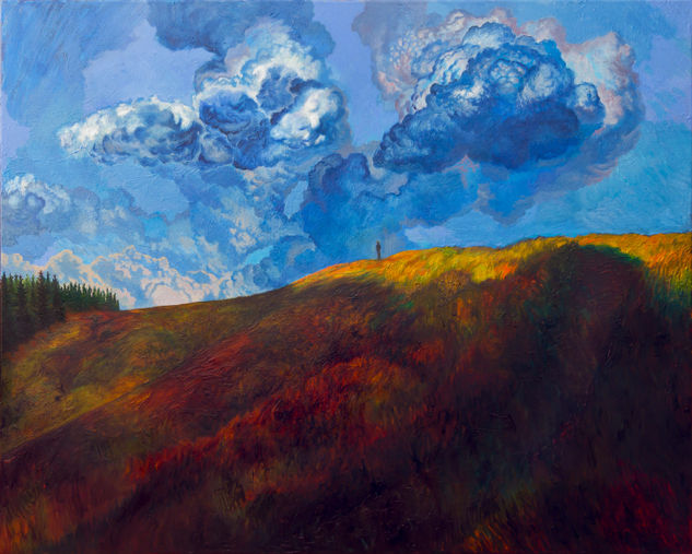 Nubes Azules Oil Canvas Landscaping