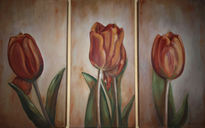 Trio de tulipanes