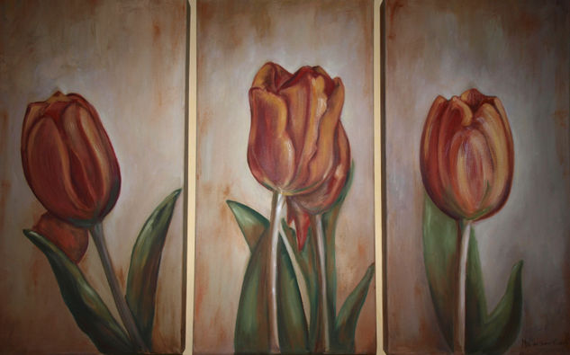 Trio de tulipanes 