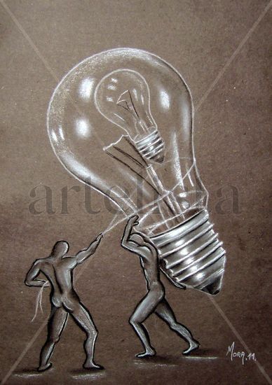 portador de luz Charcoal