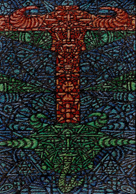 Landscape of crosses