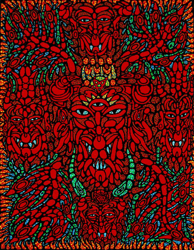 spider of daimons in his spiderweb