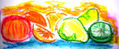 frutas de crayola