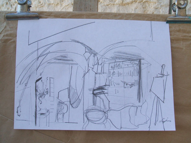 mi casa en Andraitx, Mallorca Pencil