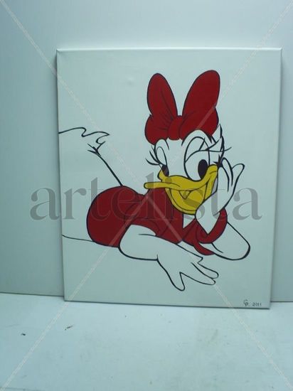 la novia de DONALD Acrylic Canvas Others