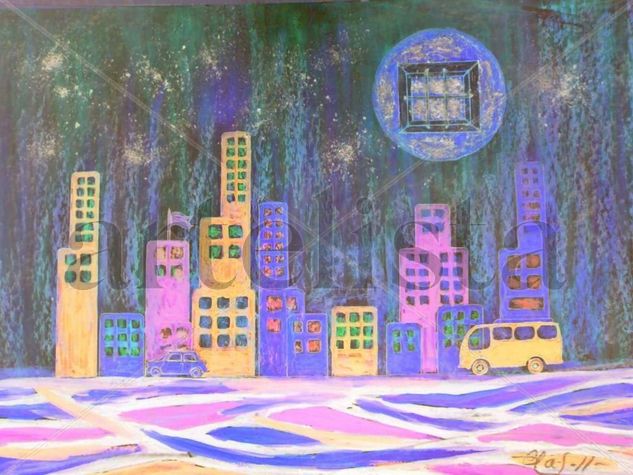 CIUDAD Acrylic Card Landscaping