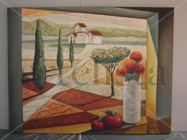 sin titulo Oil Canvas Landscaping