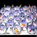 Serie de agua. Gotas y peces thumbnail 1