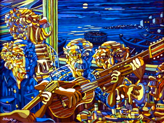 -Isas y Folias Oil Canvas Others