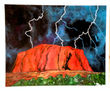 LÁMINAS A OLEO DE FLOR-2008:"Ayers-Rock(Australia)"