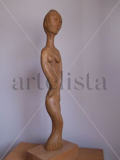 Extraterrestre Wood Figurative