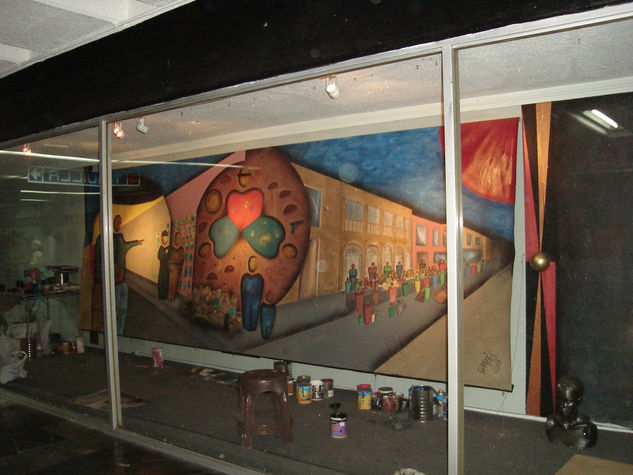 MURAL EL COMERCIO INFORMAL 