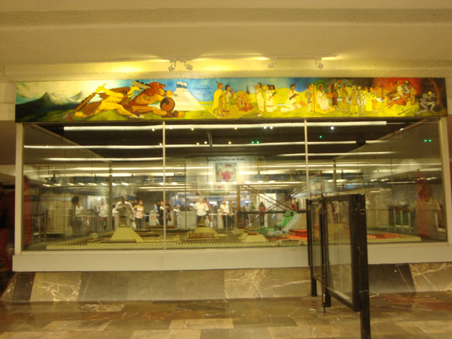 MURALES BICENTENARIO Y CENTENARIO EN EL METRO ZÓCALO 2/6 