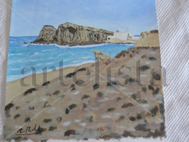 Isleta Acrylic Paper Marine Painting