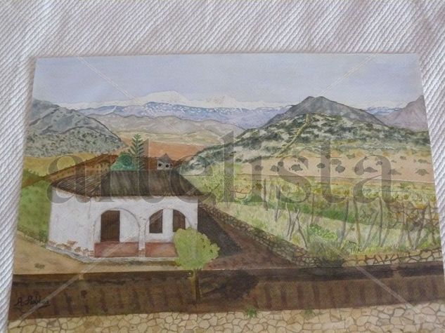 Paisaje Alpujarreño Watercolour Paper Landscaping