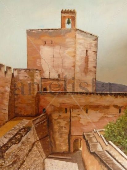 Torre de la vela Oil Canvas Landscaping