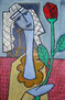 mujer y flor 30