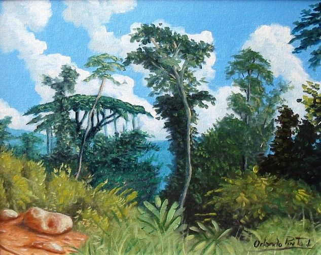 SELVA EN GONZALEZ Oil Canvas Landscaping