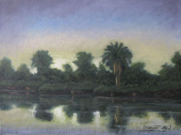 RIO MAGDALENA, COLOMBIA Oil Canvas Landscaping