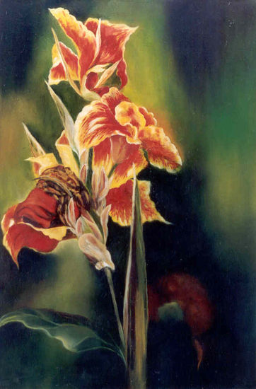 ACHIRAS Oil Canvas Floral Painting