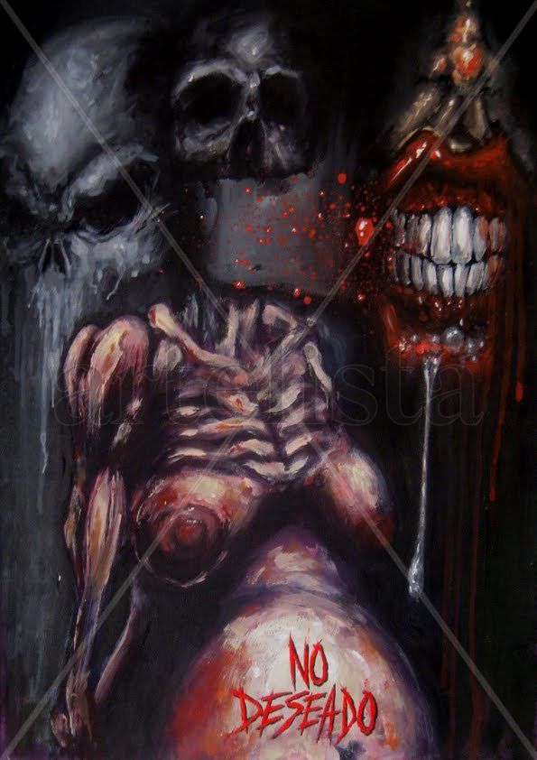 BUKKAKE ACRÍLICO Nº1