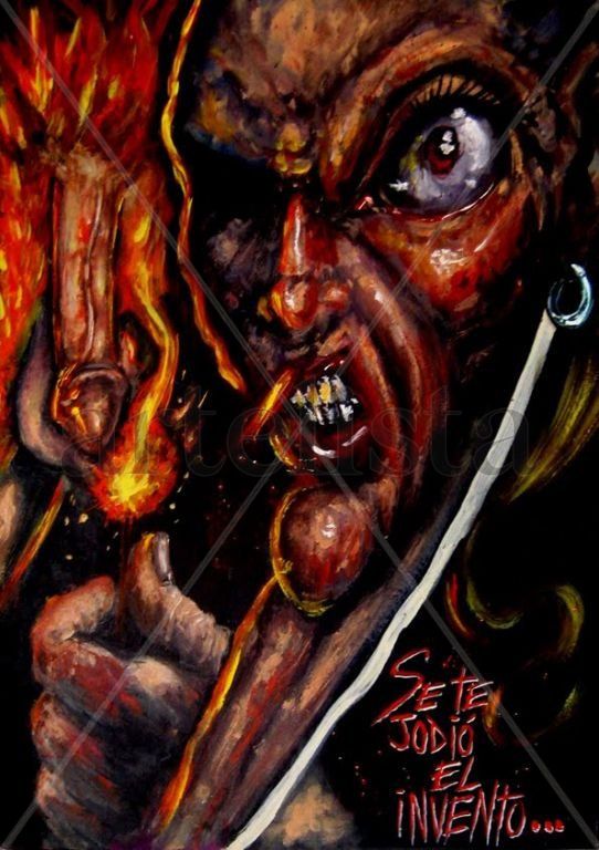 BUKKAKE ACRÍLICO Nº4