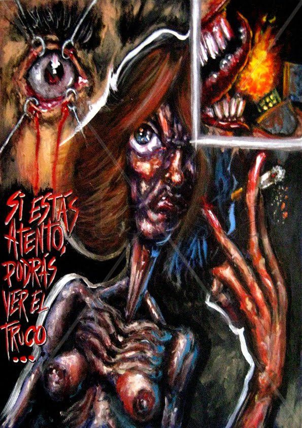 BUKKAKE ACRÍLICO Nº8