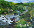 paisaje con torrente