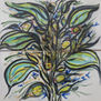 Hojas y florecillas improvisadas, (Leaves and flowers improvised)