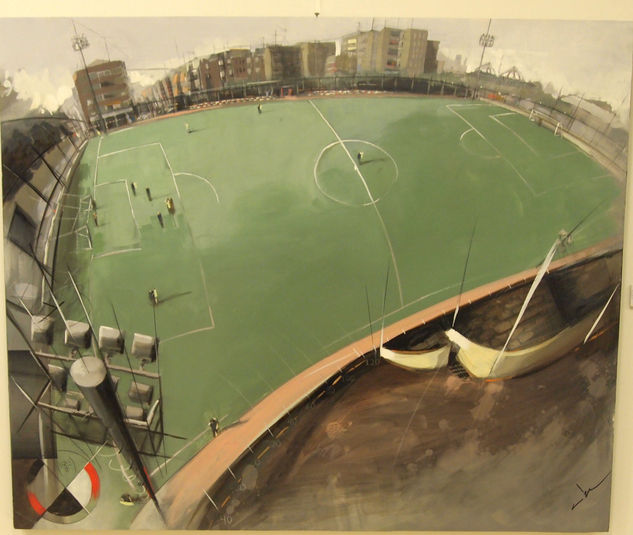 Campo de Futbol. Estereografica II 