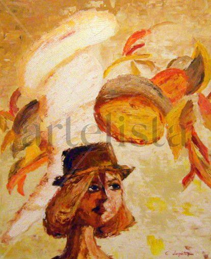 Mujer ocres