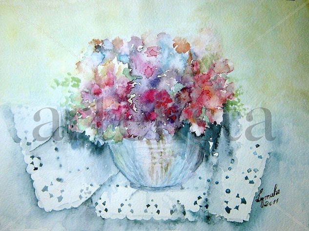 PRIMAVERA Watercolour Paper Floral Painting