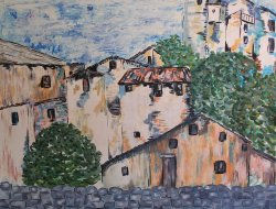 Pueblo Oil Canvas Landscaping