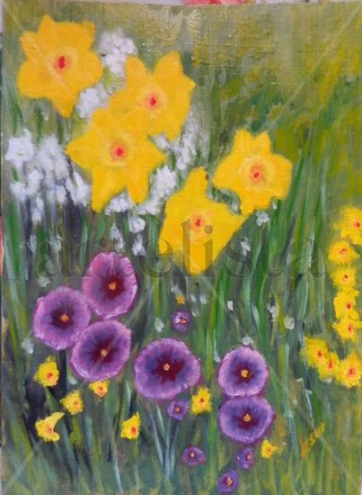 E14 Floral 2 (2011) Oil Canvas Floral Painting