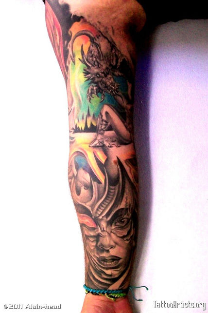 Tatuaje biomecanico