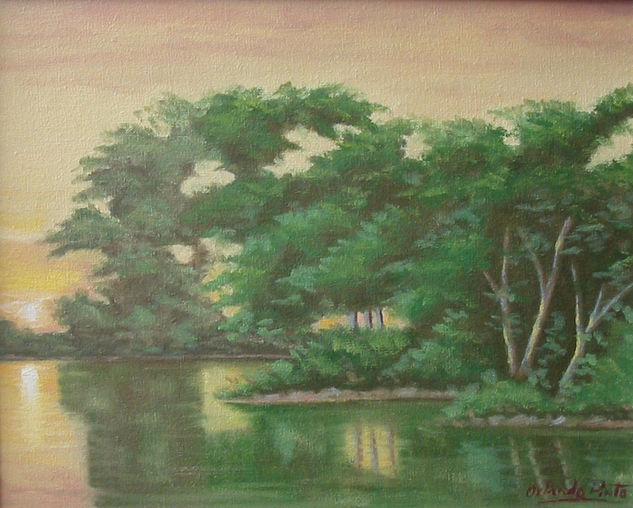 RIO GRANDE DE LA MAGDALENA Oil Canvas Landscaping