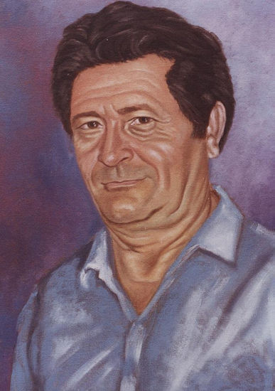 MI PADRE Oil Canvas Portrait