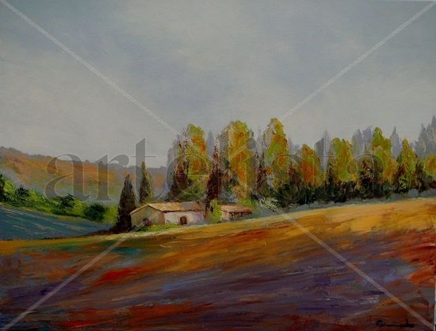 PAISAJE CON CASA