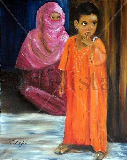 Esperanza Oil Canvas Figure Painting