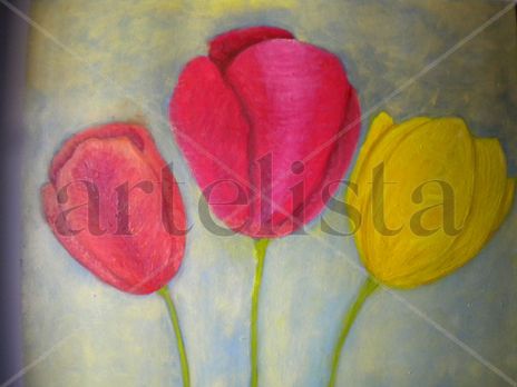 Los tres tulipanes