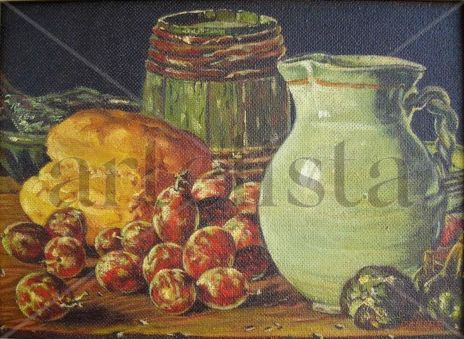 Bodegón (Ciruelas)