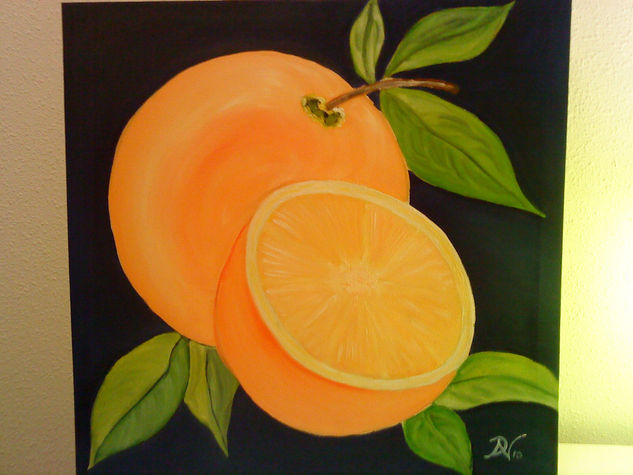 NARANJAS Oil Canvas Still Life Paintings