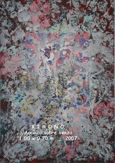 Kimono Acrylic Canvas Others