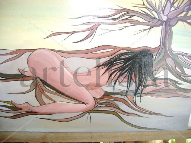 raices Oil Canvas Nude Paintings