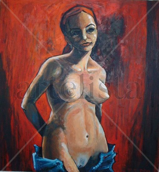 Retrato de X Oil Canvas Nude Paintings