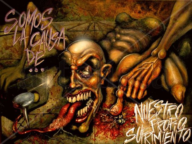 BUKKAKE ACRÍLICO Nº16