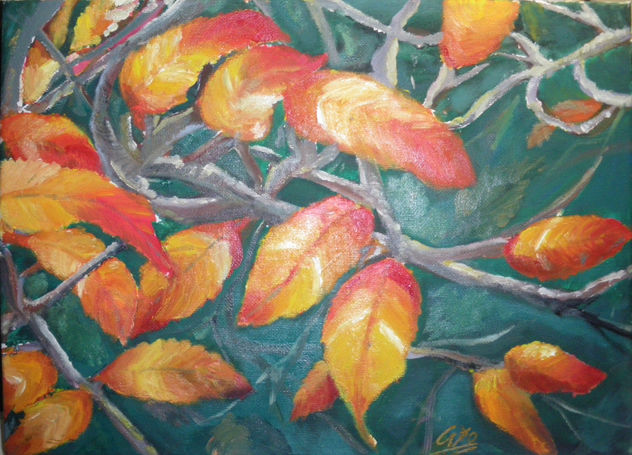 Hojas en Otoño