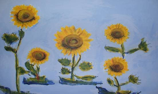 ILUSION DE GIRASOL Oil Canvas Landscaping