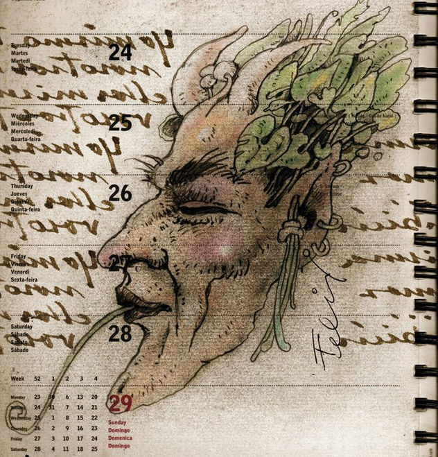 Autorretrato como un fauno